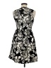 Tabitha Floral Black Cocktail Dress Size 2 - photo 2