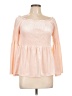 Venus Pink 3/4 Sleeve Blouse Size L - photo 1