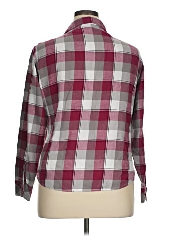 Riders by Lee Long Sleeve Button-Down Shirt (view 2)