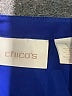 Chico's 100% Polyester Blue 3/4 Sleeve Blouse Size Med (1) - photo 7