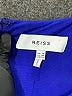 Reiss 100% Polyester Solid Blue Casual Dress Size 6 - photo 7