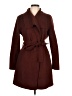 Tahari Burgundy Wool Coat Size L - photo 1