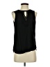 Daniel Rainn 100% Rayon Black Sleeveless Blouse Size 8 - photo 1