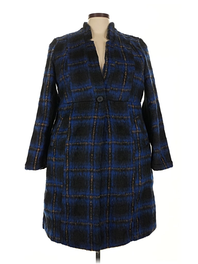 Click to view more detailed imagery on our partner's website Pre-owned Torrid Coat In Blue