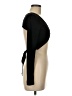 Just Polly Black Long Sleeve Top Size M - photo 4