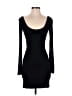 Forever 21 Solid Black Cocktail Dress Size S - photo 1