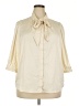 Ellison 100% Polyester Ivory 3/4 Sleeve Blouse Size 2X - photo 1