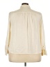 ModCloth 100% Polyester Ivory Long Sleeve Blouse Size 2X - photo 2