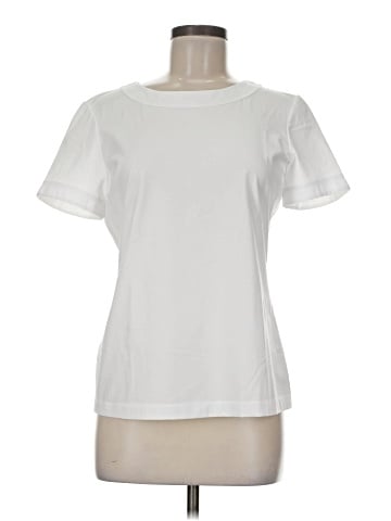 Lafayette 148 New York Short Sleeve Top (view 1)