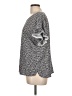 Max Studio Silver Short Sleeve Blouse Size L - photo 5