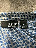 a.n.a. A New Approach 100% Polyester Blue Short Sleeve Blouse Size M - photo 7