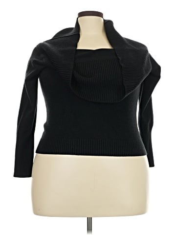 Orange Kiss Turtleneck Sweater (view 1)