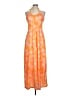 Alexia Admor Orange Casual Dress Size L - photo 1