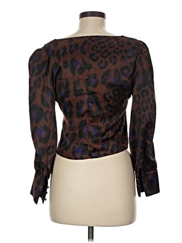 Olivaceous 3/4 Sleeve Blouse (view 2)