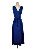 Talbots Solid Blue Cocktail Dress Size S - photo 1