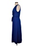 Talbots Solid Blue Cocktail Dress Size S - photo 5