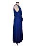Talbots Solid Blue Cocktail Dress Size S - photo 4