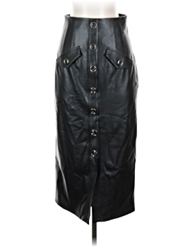 Veronica Beard Faux Leather Skirt