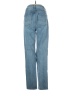 American Eagle Outfitters 100% Cotton Color Block Blue Jeans Size 00 Long - photo 2