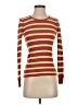 J.Crew 100% Cotton Stripes Orange Pullover Sweater Size XXS - photo 1