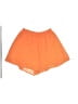 Unbranded 100% Polyester Solid Orange Athletic Shorts Size M - photo 1