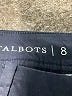 Talbots Solid Black Board Shorts Size 8 - photo 3