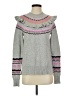 Charter Club Chevron-herringbone Gray Pullover Sweater Size XS - photo 1