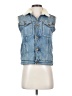 Acquaverde Blue Denim Vest Size S - photo 1
