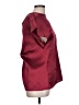 Unbranded 100% Polyester Burgundy Short Sleeve Blouse Size L - photo 4