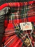 Assorted Brands 100% Polyester Plaid Red Long Sleeve Blouse Size M - photo 7