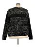Quiksilver Print Black Pullover Sweater Size XXL - photo 1
