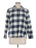 L.L.Bean 100% Cotton Checkered-gingham Blue Jacket Size M (petite) - photo 1