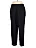 Talbots 100% Wool Solid Black Wool Pants Size 20 - photo 2