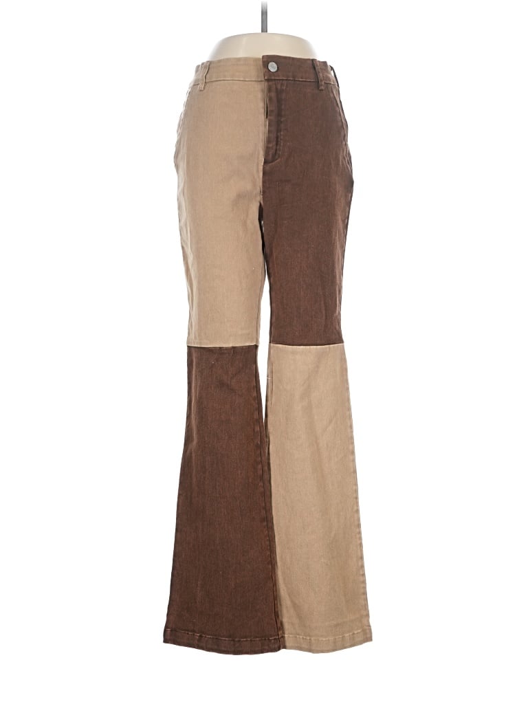 Pre-owned Eesome Khaki Pant In Brown