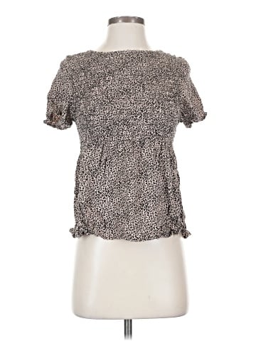 Urban Romantics Short Sleeve Blouse (view 1)