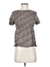 Urban Romantics 100% Rayon Gray Short Sleeve Blouse Size S - photo 1