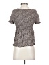 Urban Romantics 100% Rayon Gray Short Sleeve Blouse Size S - photo 2