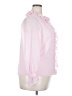 Talbots 100% Polyester Pink Long Sleeve Blouse Size XXL (estimated) - photo 4