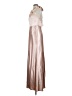 Birdy Grey 100% Polyester Metallic Tan Cocktail Dress Size S - photo 5