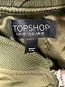 Topshop 100% Polyester Solid Green Jacket Size 6 - photo 6
