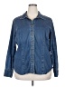 Unbranded Blue Denim Jacket Size 2X - photo 1