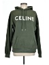 Céline 100% Cotton Green Pullover Hoodie Size L - photo 1