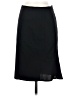 Valentino 100% Wool Solid Black Wool Skirt Size 4 - photo 1