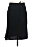 Valentino 100% Wool Solid Black Wool Skirt Size 4 - photo 2