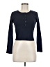 Sun-deh Blue Long Sleeve Top Size M - photo 1
