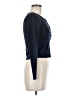 Sun-deh Blue Long Sleeve Top Size M - photo 4