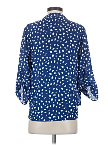All in Favor 3/4 Sleeve Blouse (view 2)