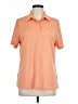 Harriton 100% Polyester Orange Short Sleeve Polo Size L - photo 1