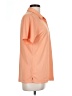 Harriton 100% Polyester Orange Short Sleeve Polo Size L - photo 4
