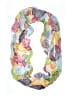 Unbranded 100% Viscose Paisley Silver Green Scarf One size - photo 1